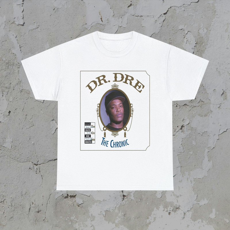 Dr. Dre The Chronic T-shirt  90's Hip Hop Clothing  Unisex  Classic Fit  Rapper Shirt.jpg