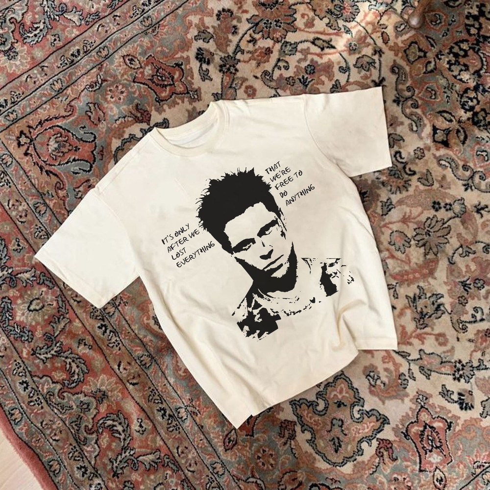 Fight Club T-shirt - Unisex - Trendy Graphic Tee - Vintage Style - Classic Movie Tee.jpg