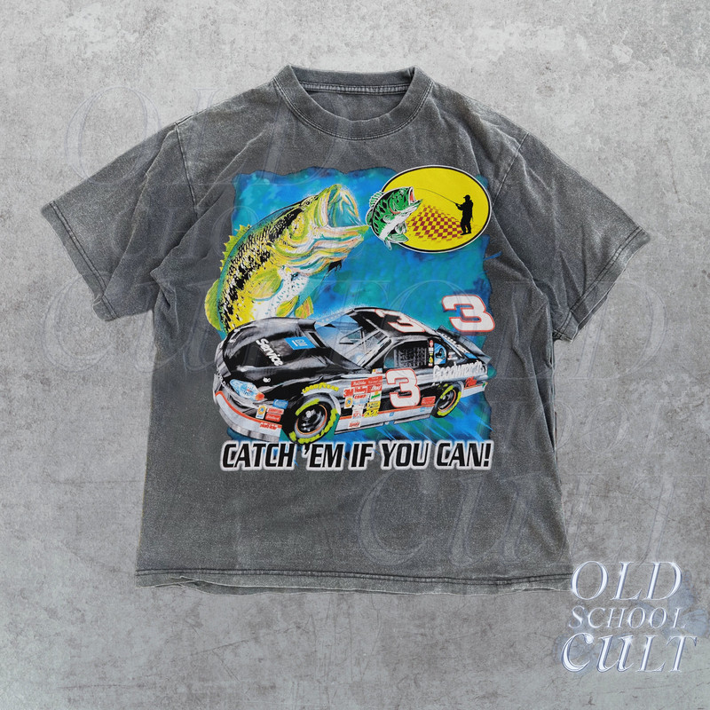 Nascar X Fishing Vintage Racing T-Shirt, Y2k Retro Bootleg Graphic Shirt, Retro Racing Graphic Tee, Unisex Race Shirt, Race Gifts,Fisher Tee.jpg
