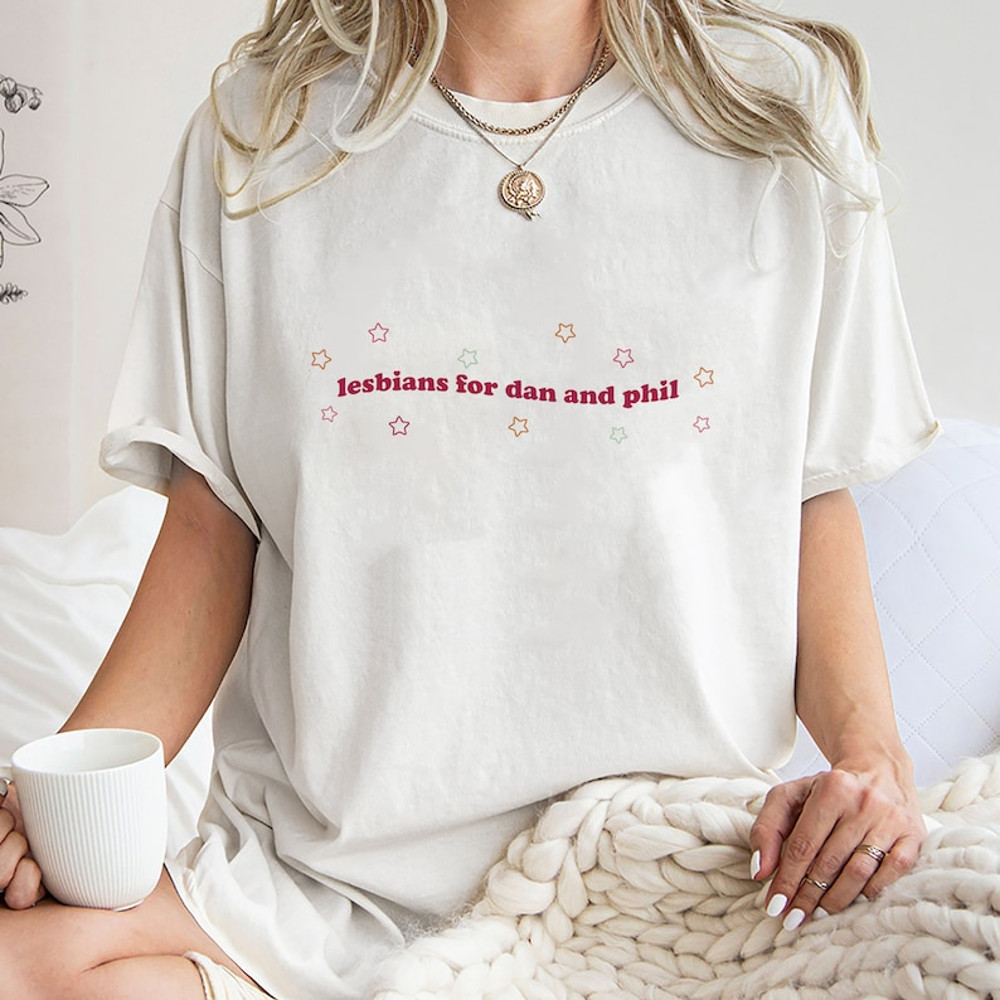 Lesbians For Dan And Phil Shirt,Trending Unisex Tee Shirt,Unique Shirt Gift, Lesbians For Dan And Phil Sweatshirt, Custom Names Hoodie2.jpg