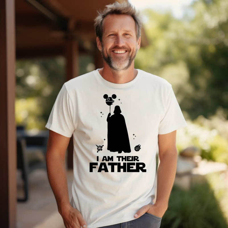 I'm Their Father Shirt, Darth Vader Shirts, Father's day T-Shirt, Father Gift T-Shirt, Disney Gift Sweatshirt, Star Wars Lover Father Shirts2.jpg