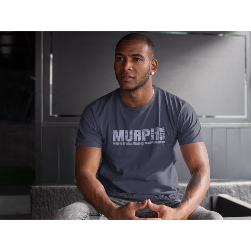 Murph hero wod T-shirt Memorial Day crossfit workout fitness wear active wear tee Crossfit Gift, Military Tee everyday clothes1.jpg