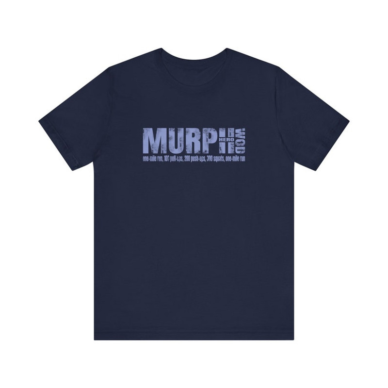 Murph hero wod T-shirt Memorial Day crossfit workout fitness wear active wear tee Crossfit Gift, Military Tee everyday clothes2.jpg