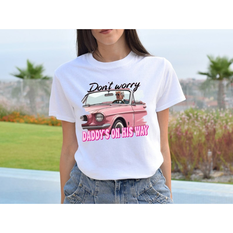 Daddy's Home Shirt, Trump 2024 Shirt, Republican Gift, Funny Trump Sweatshirt, White House Trump 2024 Shirt, Political Shirt, Election Shirt1.jpg