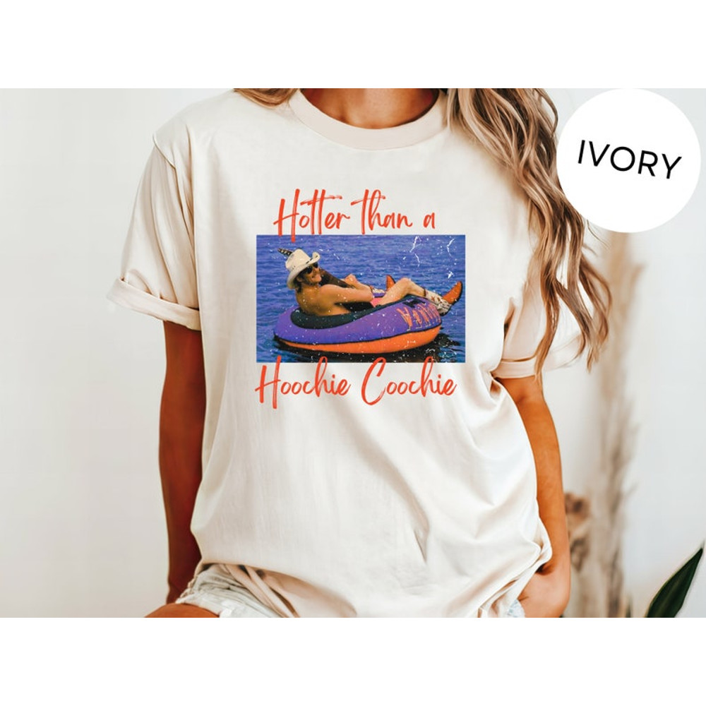 Comfort Colors Meme Shirt, Hotter Than A Hoochie Coochie Shirt, Meme Summer Vacation Tshirt, Music Lover Tshirt, 90s Country Music2.jpg