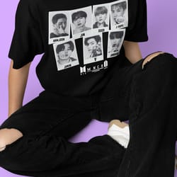 bts army monochrome logistics design unisex shirt and sweatshirt gift to her gift for mom gift for army friend bangtan