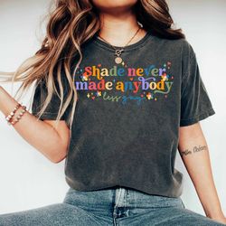 shade never made anybody less gay vintage shirt, bisexual pride tee pansexual 2000s shirt, you need to calm down tshirt,