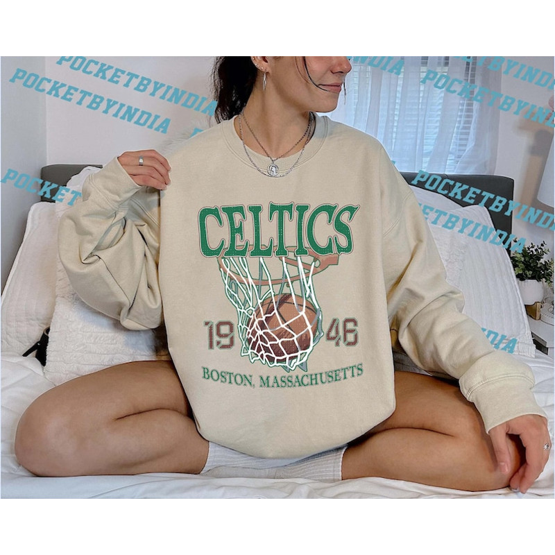 Boston Basketball Shirt, Celtic Basketball Sweatshirt, Retro Basketball T-Shirt For Women And Men, American Basketball Fan Gift1.jpg