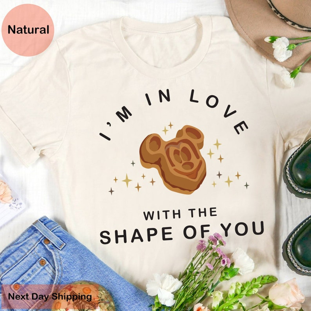 I'm In Love With The Shape Of You Shirt, Mickey Waffle Shirt, Disneyworld Family Shirts, Disney Shirt, Disney Snacks Shirt, Disneyland Shirt1.jpg