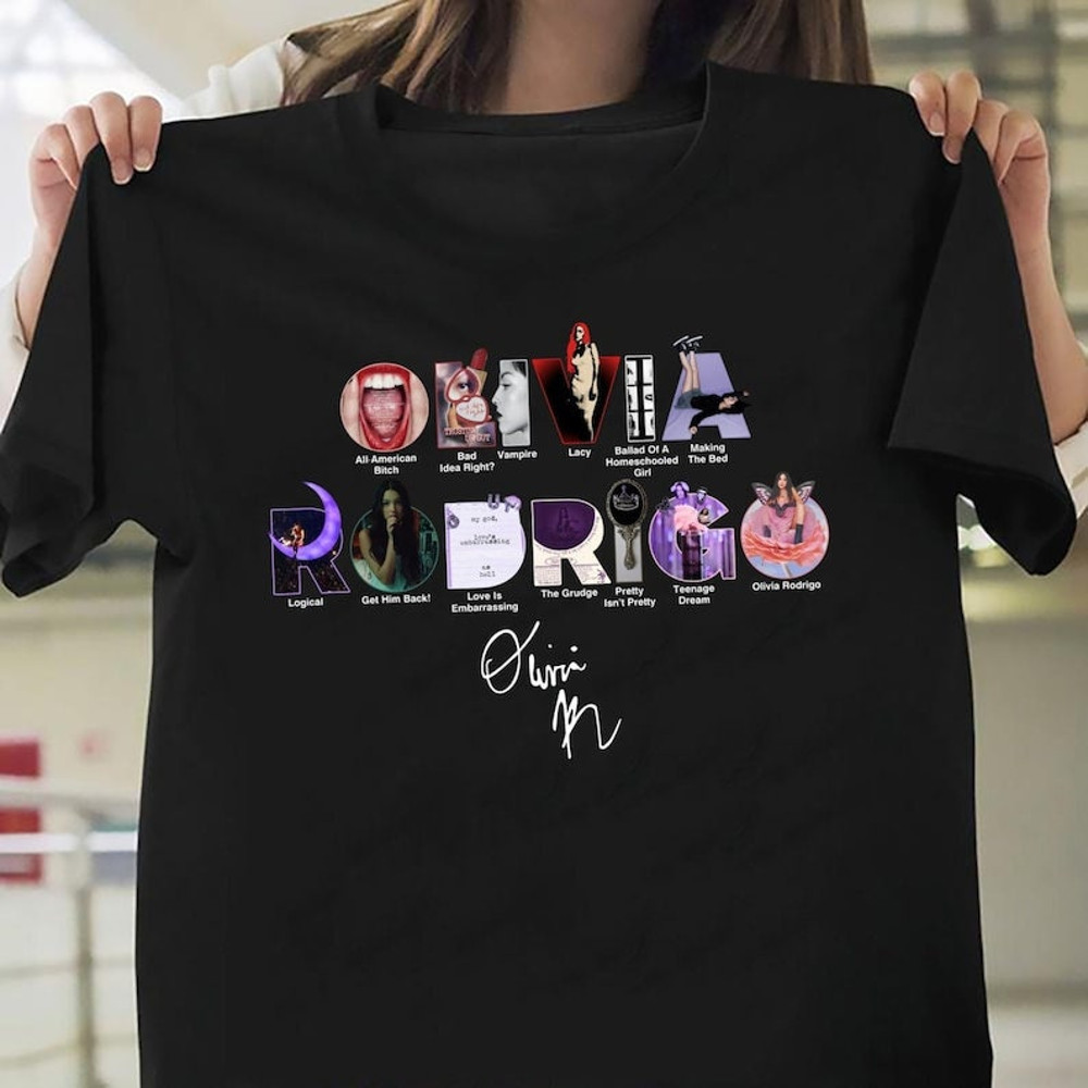 Vintage Olivia Rodrigo Shirt, Olivia Rodrigo Fan Shirt, Olivia Rodrigo Guts Tour Shirt, Gift For Fan Olivia Rodrigo1.jpg