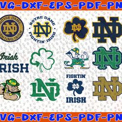 notre dame logo svg, notre dame svg, notre dame baseball, no