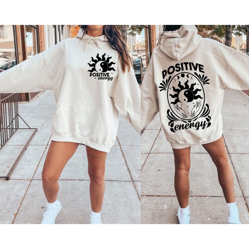 Positive Energy SVG PNG, svg cut files for Cricut, Self love svg, Inspirational svg, Wildflower svg, trendy svg, boho svg, strong woman svg.jpg