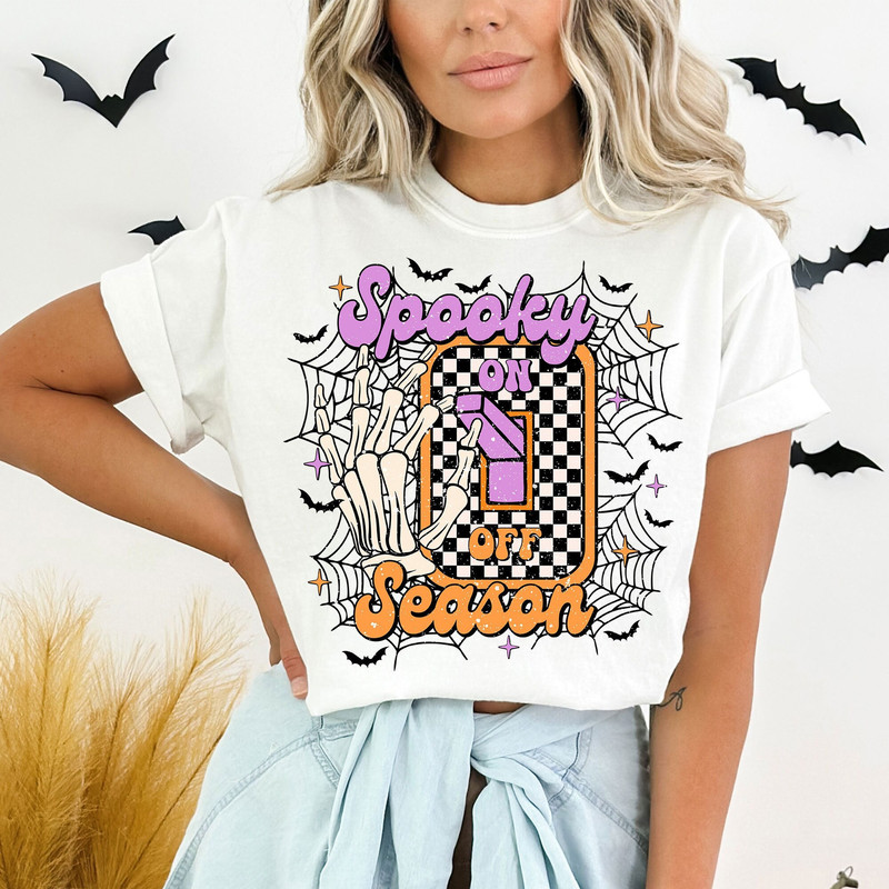 Spooky Season On Off Png, Spooky Season Png, Retro Halloween Png, Spooky Png, Halloween Png, Skeleton Halloween Png, Sublimation Designs.jpg