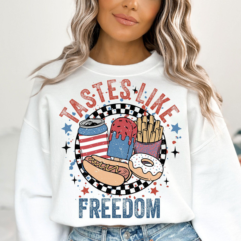 Tastes Like Freedom PNG, 4th of July Png, Fourth Of July Png, USA Png, America png, America Shirt, Independence Day, Png Sublimation Designs.jpg