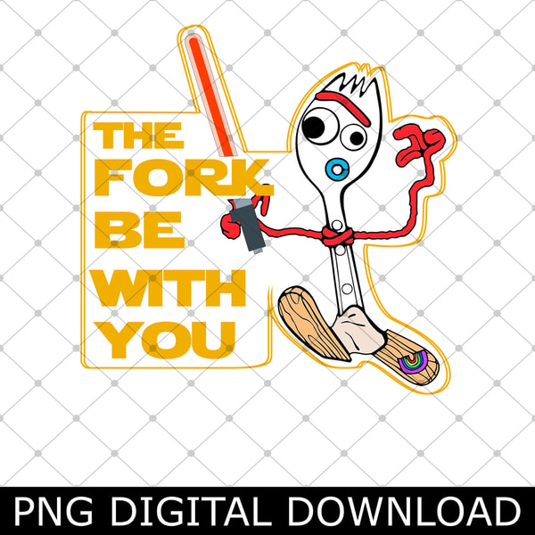 Forkey Memes Funny T0y Story Forky May The Fork Be With You Png, Forky St | Inspire ...