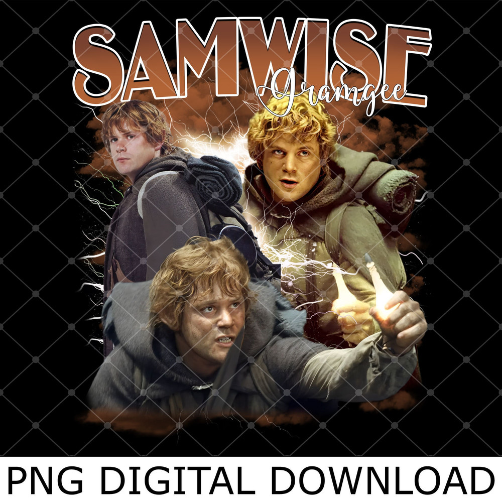 Samwise Gam#gee Vintage Png, Sam#wise Gamgee Movie Character Png, Samwise Gam#gee Png.jpg