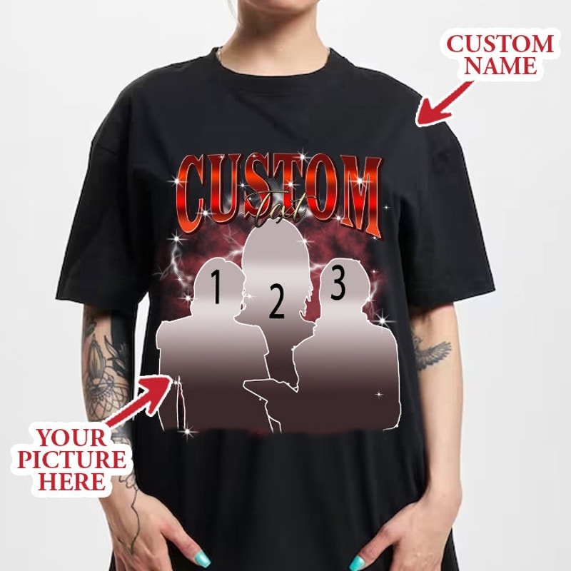 90s Vintage Bootleg, Custom Bootleg Rap Tee, Shirt With Gf face, Custom Photo sweatshirt, Custom shirt Customize sweatshirt, Valentine gifts.jpg