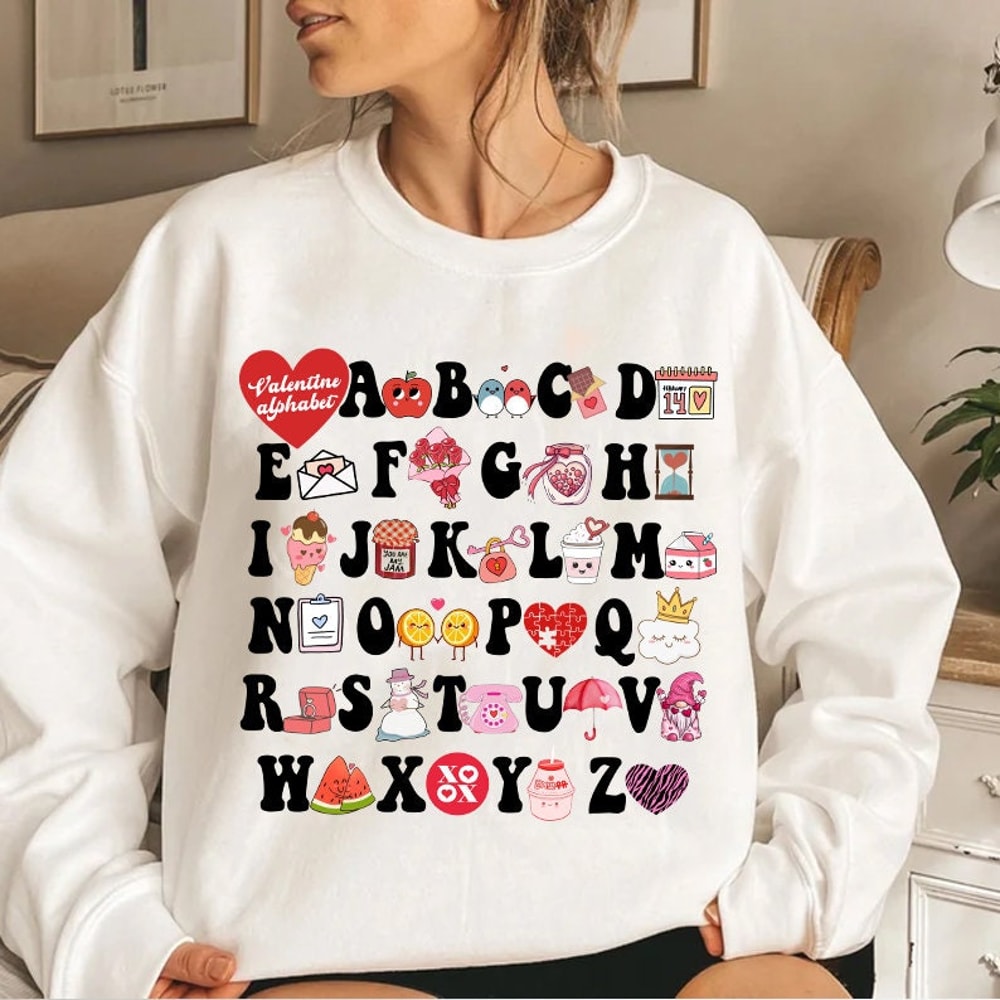Alphabet Valentines PNG, Valentine Alphabet I love you, Funny teacher gift,Valentine Teacher PNG,Cute teacher Tshirt, Sublimation Design.jpg