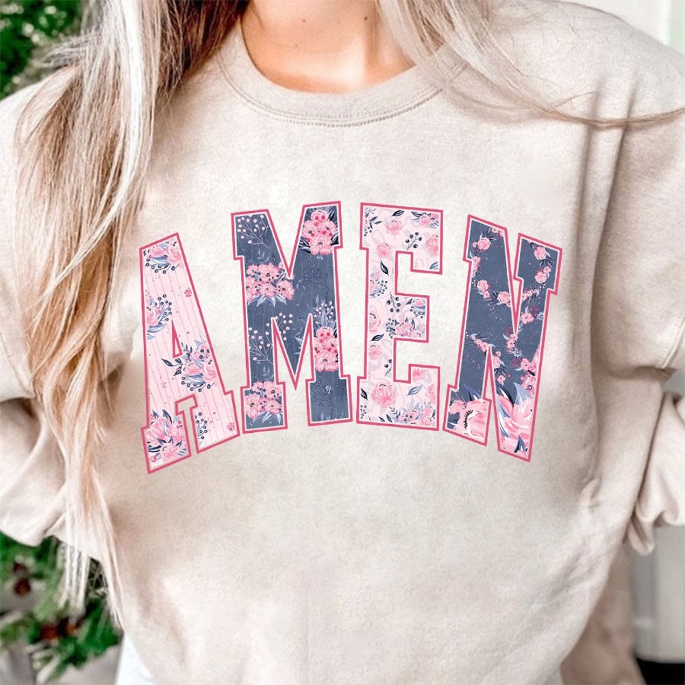 Amen Easter PNG, Amen varsity PNG, Floral Amen png, Jesus Easter png, Easter Christian Png, Easter Varsity png, Easter bible verses png.jpg