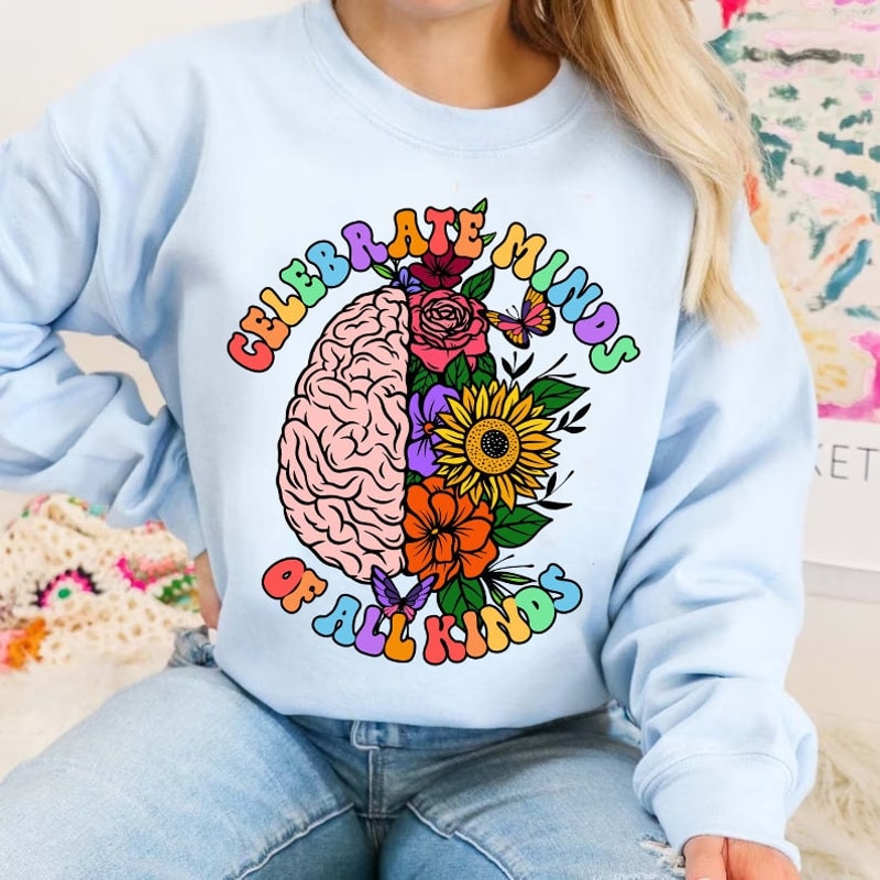 Celebrate Minds Of All Kinds Png, Autism Awareness Png, Awareness png, Be Kind Png, Autism Mom png, Autism ,Neurodivergent, ADHD, Inclusion.jpg