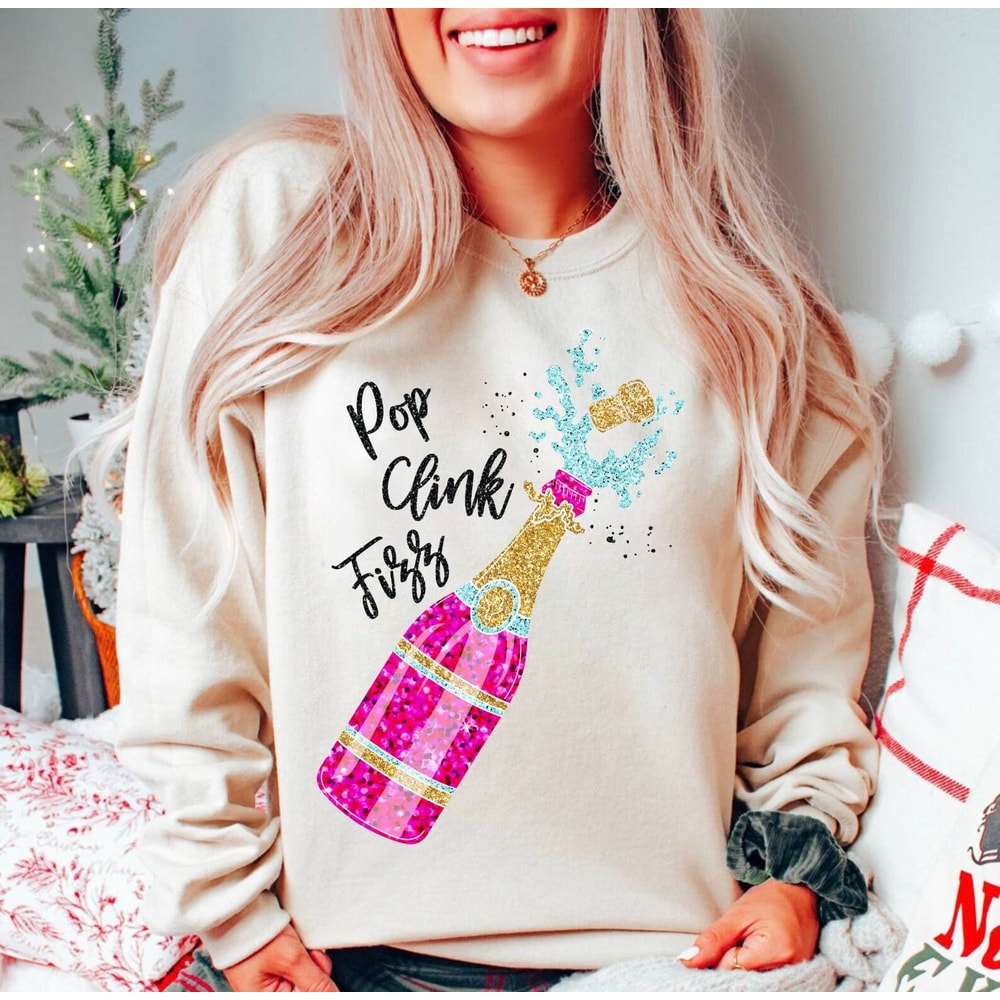 Cheers 2024 Png, Sparkly Champagne PNG, New Year Wine PNG Sequins Glitter, Disco Ball Png, Hello 2024 Png, Digital Download.jpg