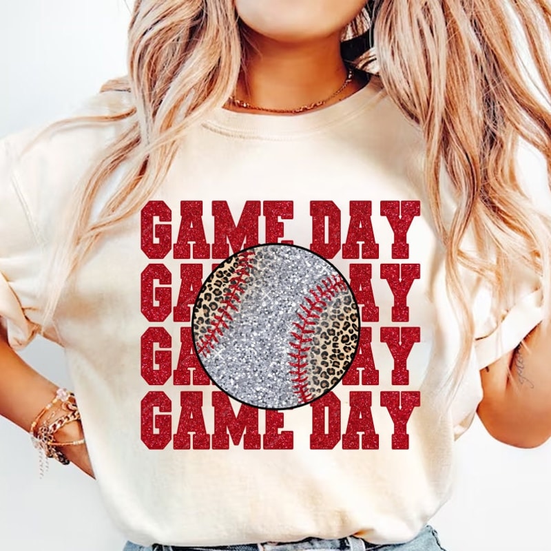 Glitter Baseball PNG, Baseball Mom PNG, Baseball Game Day Sublimation Design, Digital Download Png, Sports PNG, Faux Sequin Png.jpg