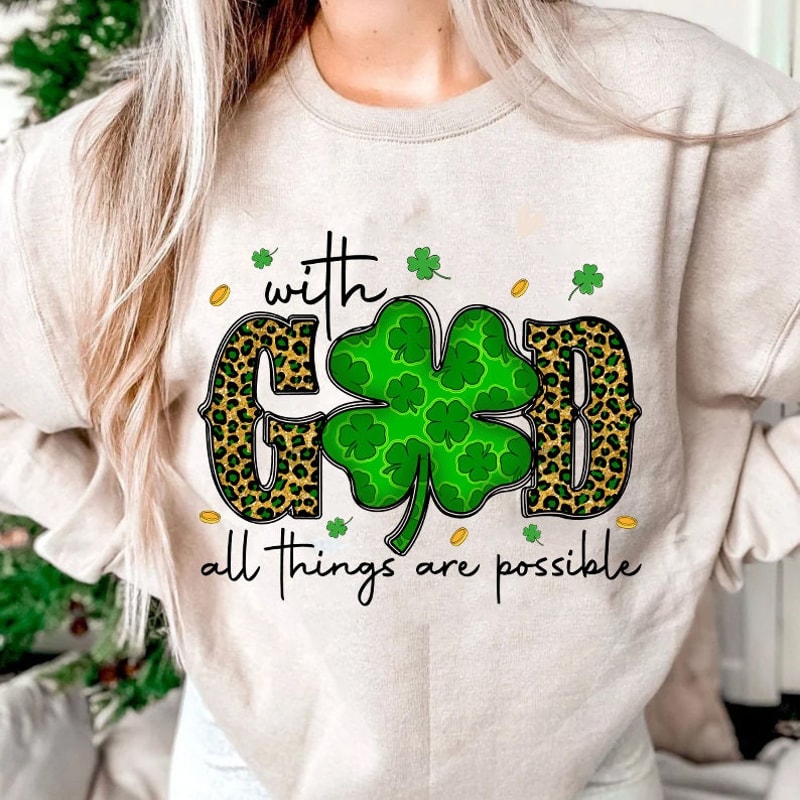 God Christian Png, St. Patrick's Day png, God Christian Sublimation Designs, Lucky Png, Sublimation Design Download,Happy St Patricks Day.jpg