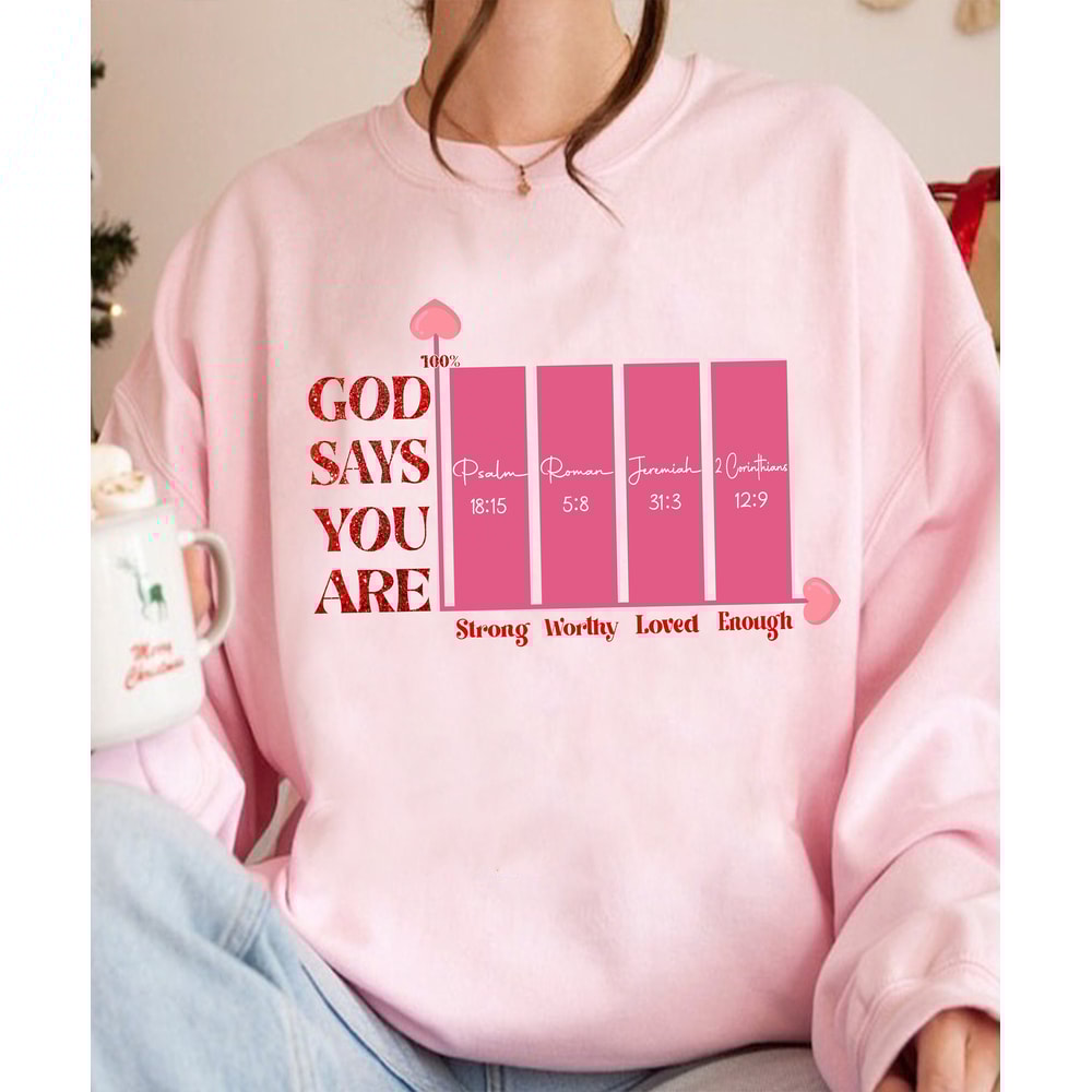 God Says You Are Valentine png, Chenille Patch JPEG, Valentine Faux Sequin Circuit File, christian valentine png, Valentine Bible Verse png.jpg