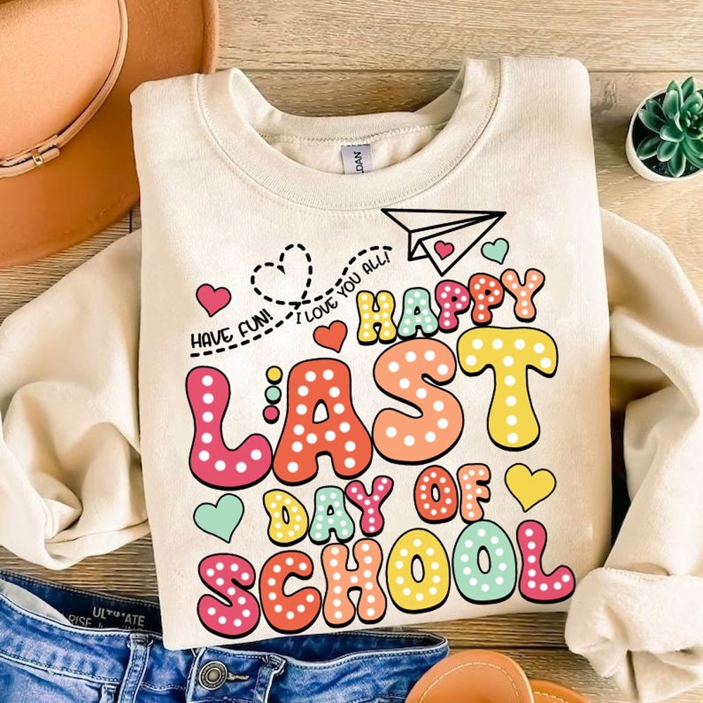 Happy Last Day Of School Bundle Png, Rock The Test Png, Staar Day Png, End Of School Png, Retro Teacher, Class Dismissed Png, I love you all.jpg