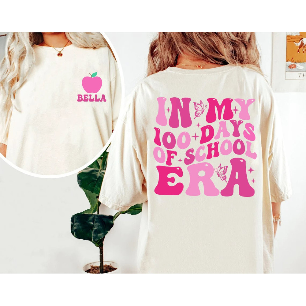 In My 100 Days of School Era Png, 100 Days Shirt Png, 100th Day Of School Celebration, Student Png Sublimation, Back to School Shirt Png.jpg