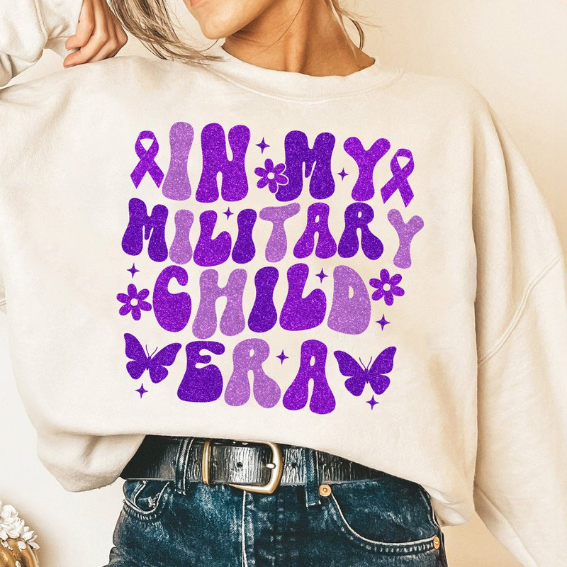 In My Military Child Era Png Purple Up For Military Kids, Month of the Military Child Png Military Kids Png, Military Child PNG, Sublimation.jpg