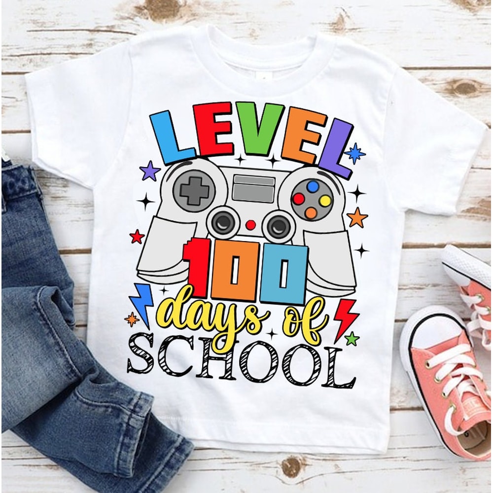 Level 100 Day's of school Png Subilmation Design, Happy 100th day Png, Student Png Sublimation, Funny 100 Days Of School Png.jpg