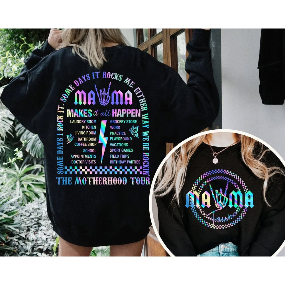 Mama Tour shirt, Motherhood Shirt, Some Days I Rock It Tee, Mama lighting bold, Mama Funny Tour Tee, Mothers Day Funny Gift, Mama Skeleton.jpg