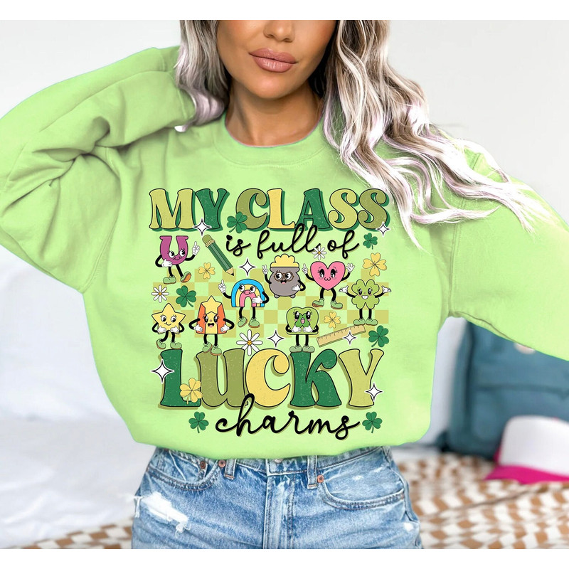 My Class Is Full Of Lucky Charms Png, Lucky Teacher PNG, ST Patricks Teacher Gift, Patrick Day Png, Design Download, Teacher Sublimation.jpg