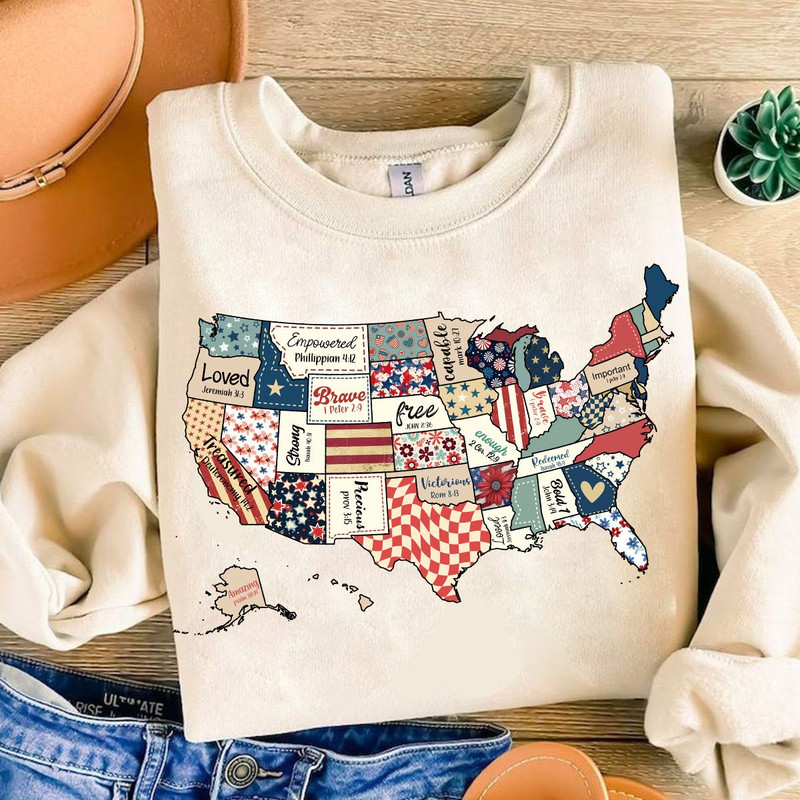 Retro America USA Map Png, God say you are png, Bible Verse Design, 4th Of July Png, USA Flag, American Girl Png, American 1776 Shirt Png.jpg