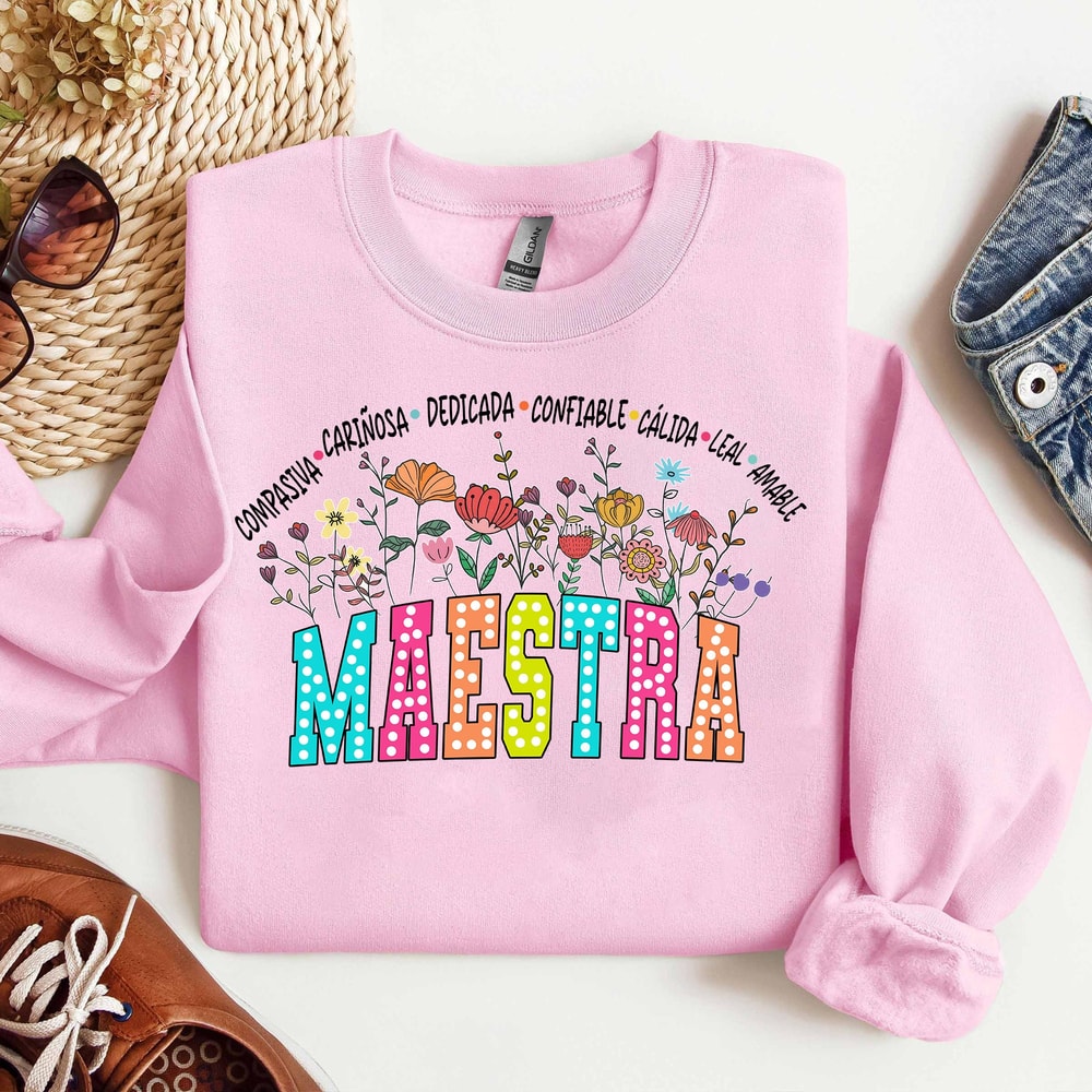 Spanish Teacher Wildflowers Png, Teach Them Watch Them Grow Png, Maestra Png, Teach Love Inspire, Teacher Floral Png, Teacher Appreciation 1.jpg