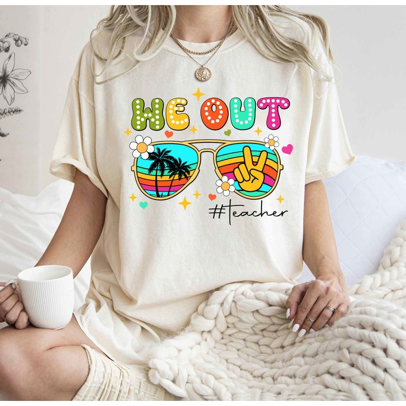 We Out Teacher Png, Happy Last Day Of School Png, End Of School Png, Retro Teacher Png, Class Dismissed Png, School's Out For Summer Png.jpg