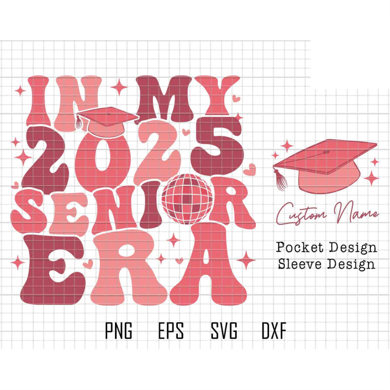 Personalized Teacher Svg, In My 2025 Senior Era Svg, Retro Teacher Svg, Back To School Svg, Teacher Era Svg, Senior 2025 Svg, Class Of 2025 1.jpg