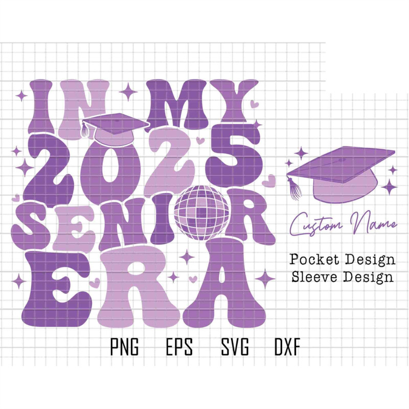 Personalized Teacher Svg, In My 2025 Senior Era Svg, Retro Teacher Svg, Back To School Svg, Teacher Era Svg, Senior 2025 Svg, Class Of 2025.jpg
