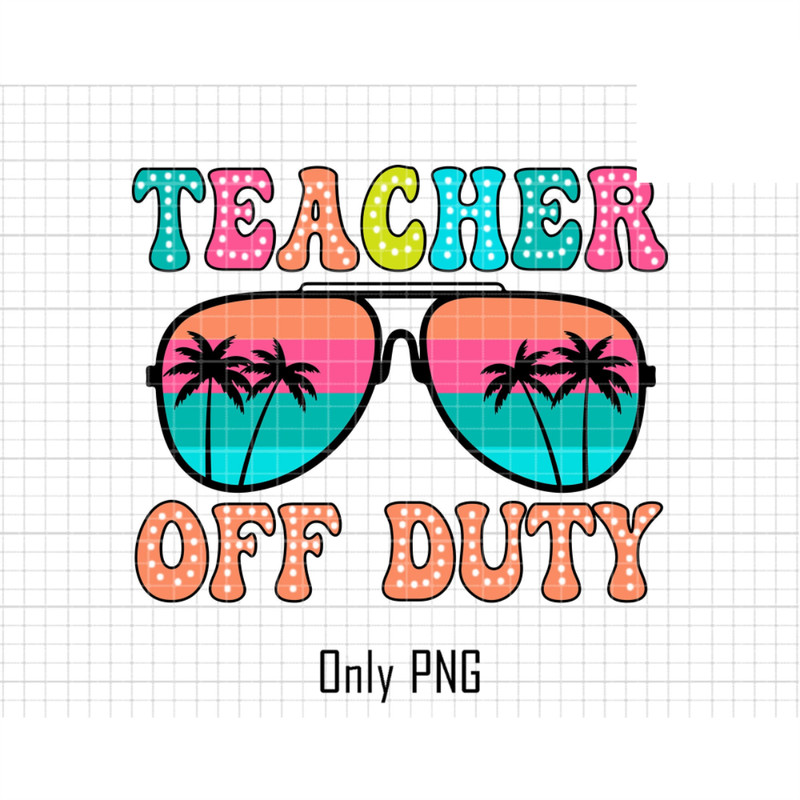 Teacher Off Duty Png, End of School Year Png, Last Day Of School Png, Teacher Summer Png, Summer Vacation Png, School's Out Png, Palm Tree.jpg