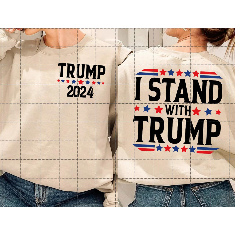 2 sides I Stand With Trump Svg Png, Trump 2024 Svg, Free Trump Svg, Great Maga King, Trump Wanted For President, Trump Biden American Flag.jpg