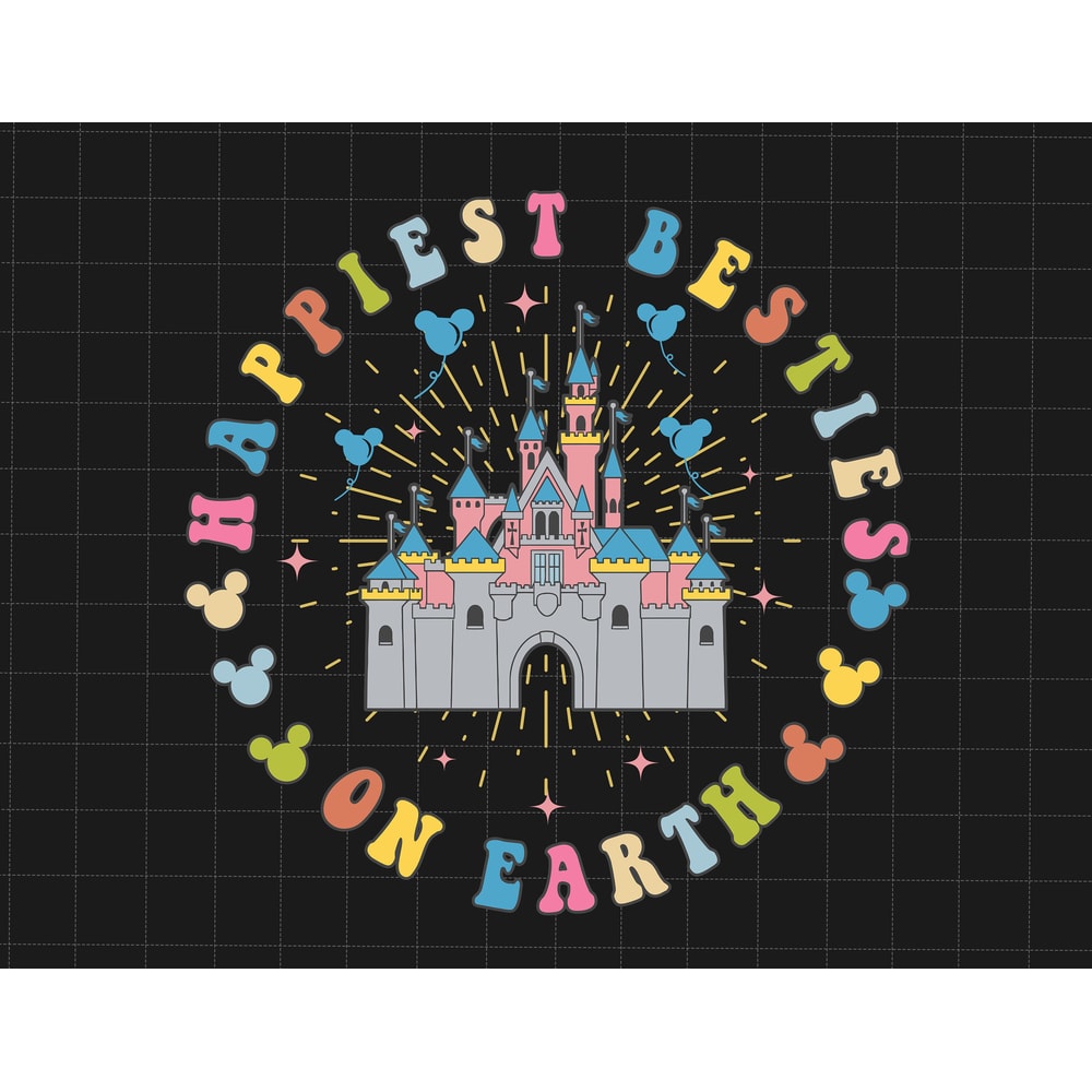 Happiest Besties On Earth Png, Family Vacation, Magical Kingdom Png, Family Trip 2024 Png, Vacay Mode Png, Best Day Ever, Family Trip Png.jpg