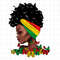 Melanin Girl Png, Juneteenth Png, Juneteenth Since 1865 Png, Juneteenth The Real Independence Png, African American Png, Black Women Png.jpg