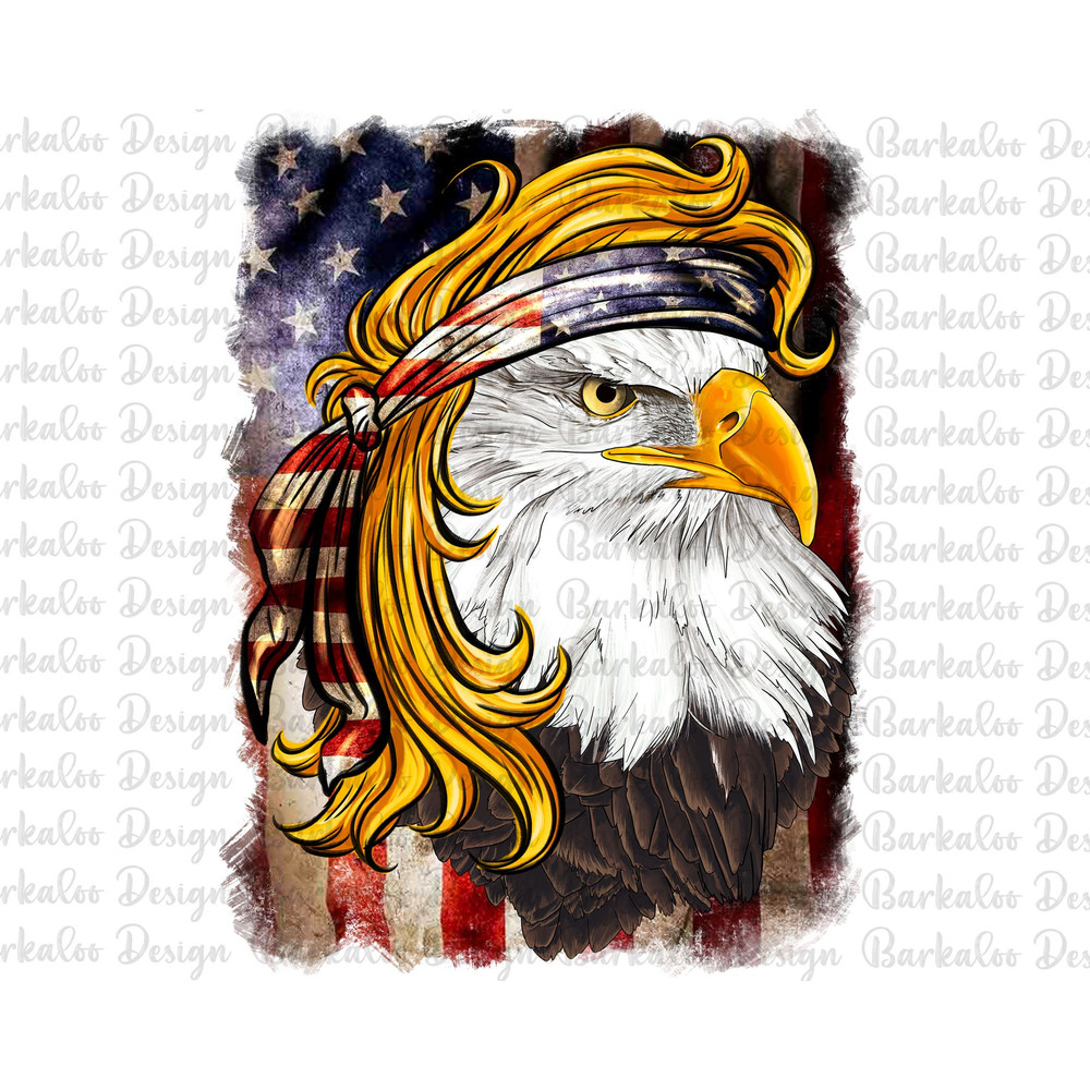 American Mullet Eagle Png Sublimation Design, 4th Of July Png, Independence Day Png, American Eagle Png, Freedom Eagle Png, Digital Download.jpg