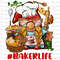 Baker Life Gnome Png Sublimation Design, Hand Drawn Gnome Png, Gnome Clipart, Baker Gnome Png, Baker Png, Baker Life Png, Digital Download.jpg