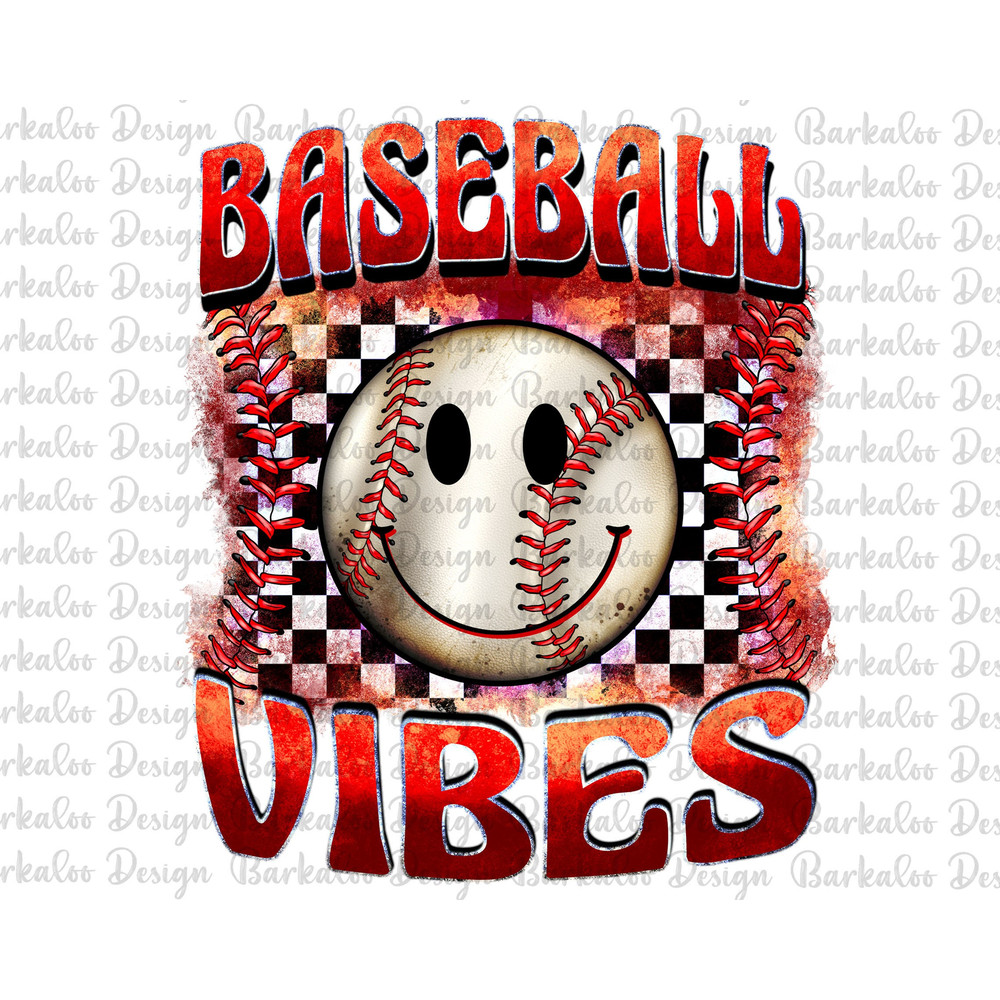 Baseball Vibes Smiley Face Png Sublimation Design, Hand Drawn Baseball Ball Png, Baseball Game Png, Baseball Sport Png,Baseball Png Download.jpg