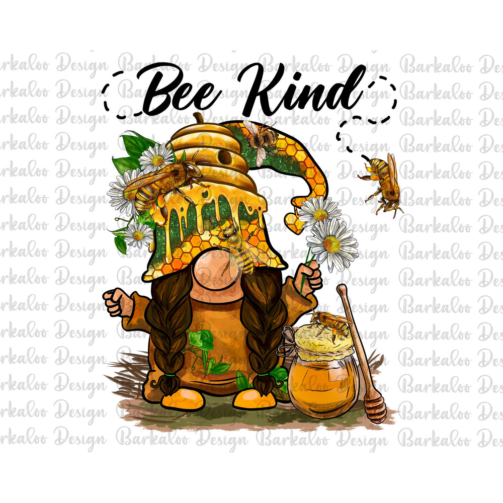 Bee Kind Gnome Png Sublimation Design, Hand Drawn Gnome Png, Bee Kind Gnome Png, Gnome Clipart, Bee Kind Png,Bee Gnome Png, Digital Download.jpg