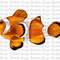 Clown Fish Side Png Sublimation Design, Hand Drawn Clown Fish Png, Clown Fish Portrait Png, Clown Fish Clipart, Sea Creatures Png Downloads.jpg