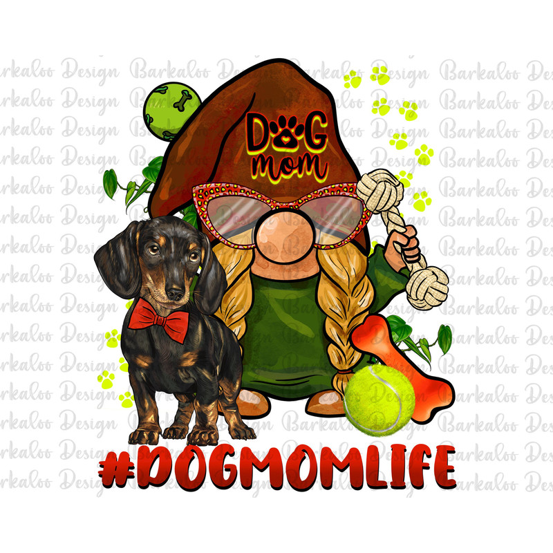 Dog Mom Life Gnome Png Sublimation Design, Hand Drawn Gnome Png, Gnome Clipart, Dog Mom Gnome Png, Dog Mom Life Png, Digital Download.jpg