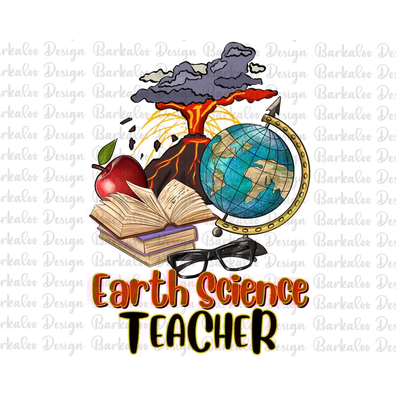 Earth Science Teacher Png Sublimation Design, Teacher's Day Png, Teacher Png, Teacher's Apple Png, Teacher Book Png, Globe Png Downloads.jpg